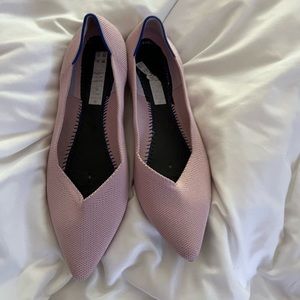 Rothy’s—pale pink, great used condition.